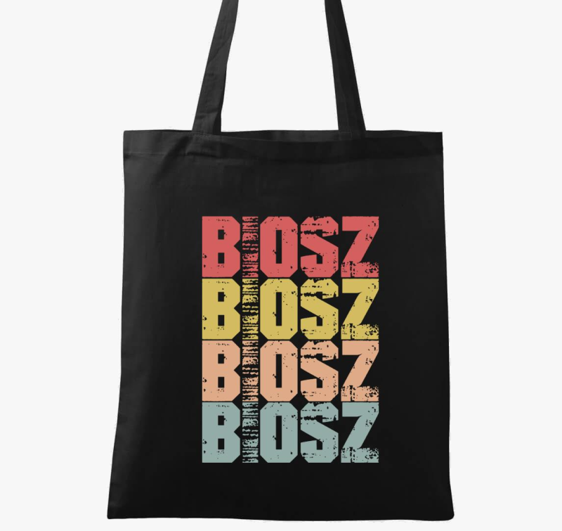 Biosz feliratos vászontáska