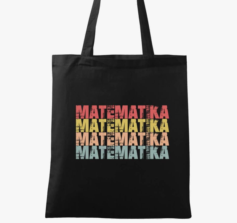 Matematika feliratos vászontáska