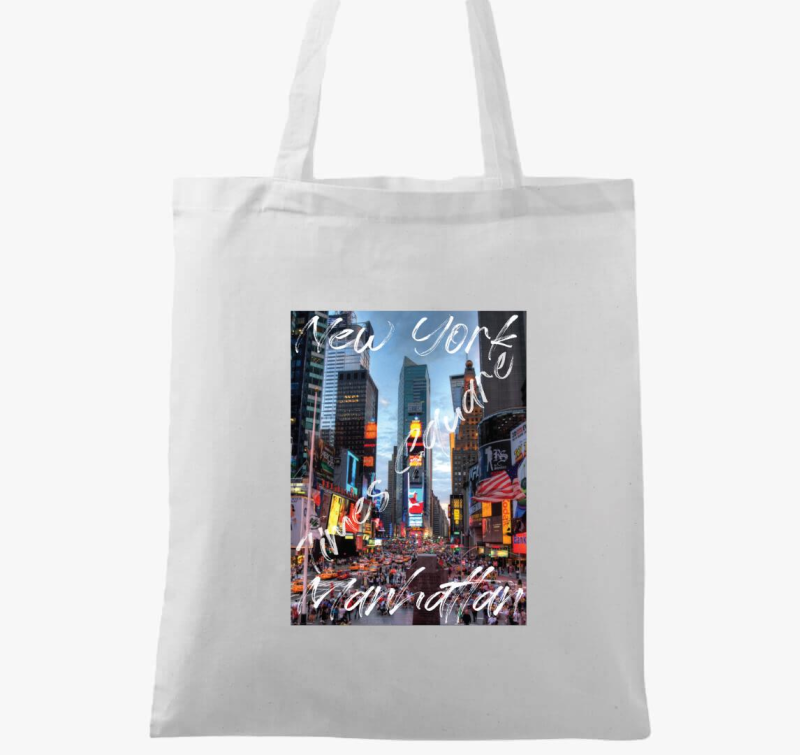 New York Times Square vászontáska