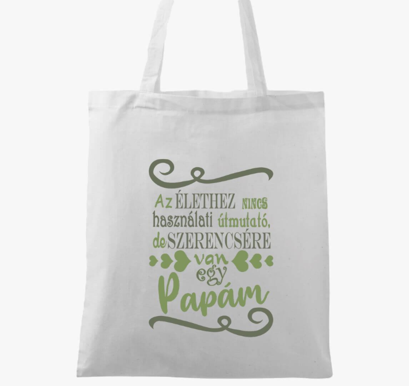 Szerencsére van egy papám vászontáska