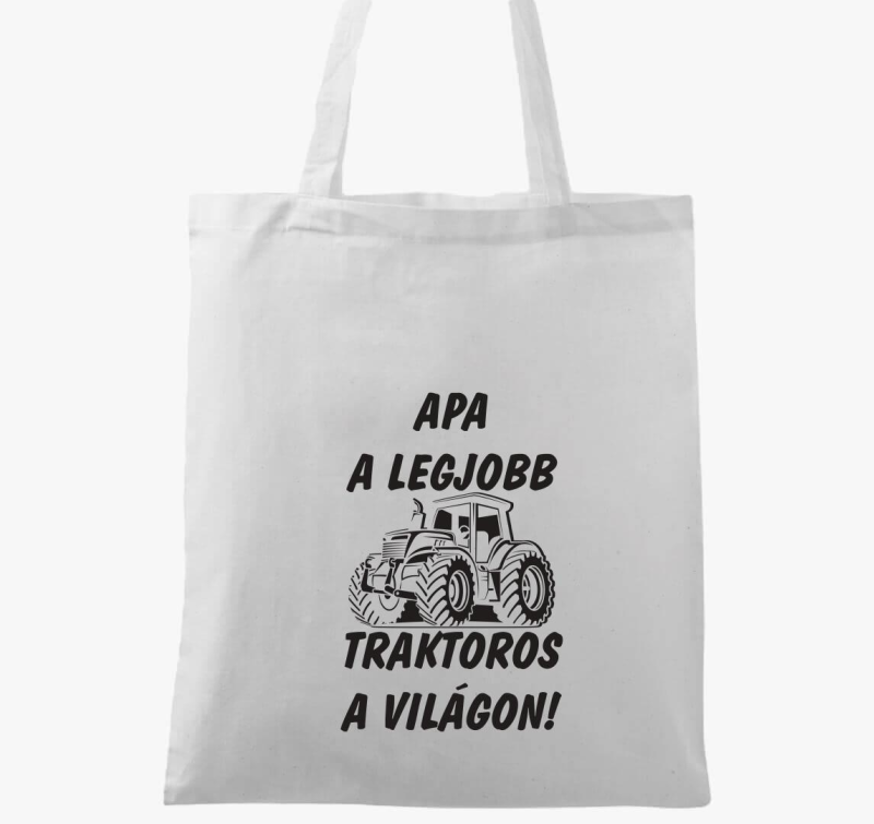 Apa a legjobb traktoros a világon vászontáska