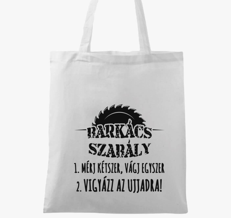 Barkács szabály vászontáska