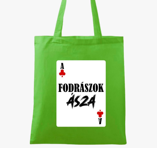 Fodrászok ásza kártyás vászont...