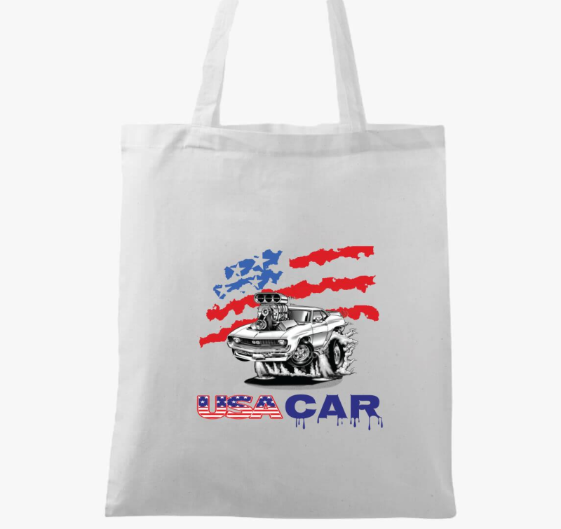 Amerikai autós vászontáska