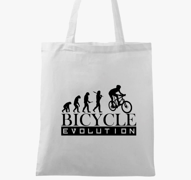 Bicycle evolution vászontáska
