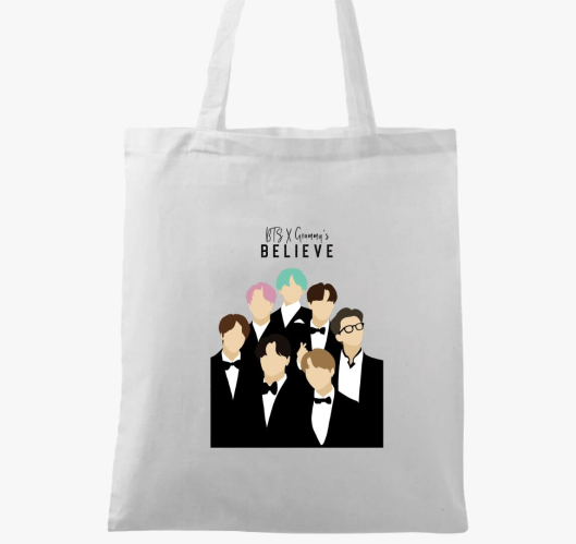 BTS art vászontáska