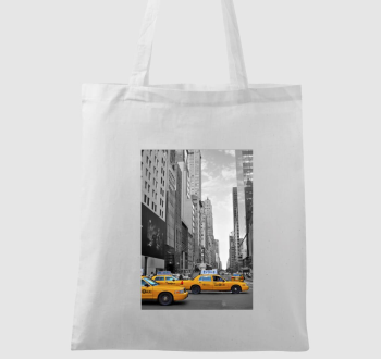 Sárga taxi New Yorkban vászontáska