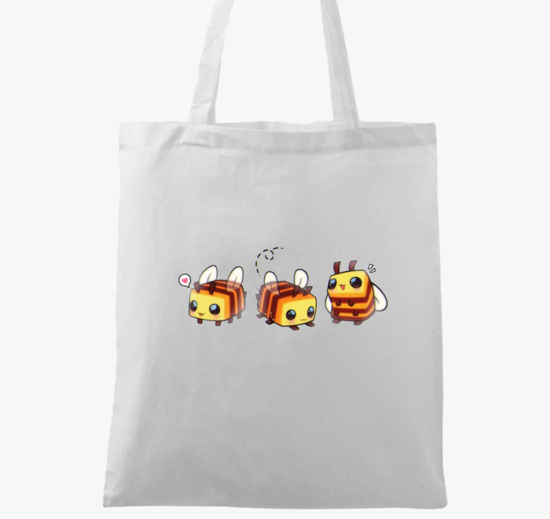 Minecraft méhek vászontáska