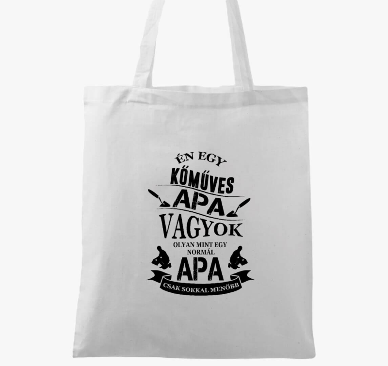Kőműves apuka vászontáska