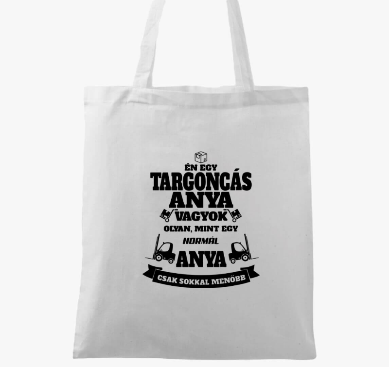 Targoncás anya vászontáska