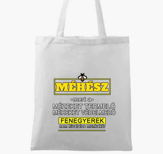 Méhész fenegyerek vászontáska...