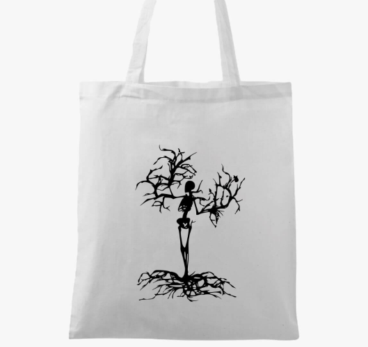 Csontváz-fa vászontáska