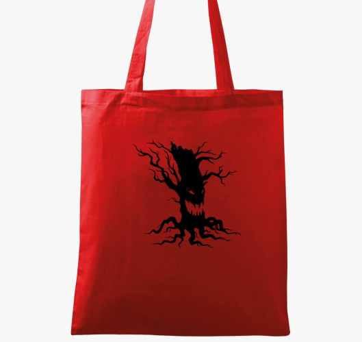 Halloweeni gonosz fa vászontás...