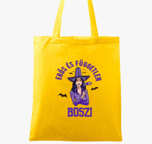 Erős és független boszi vászon...