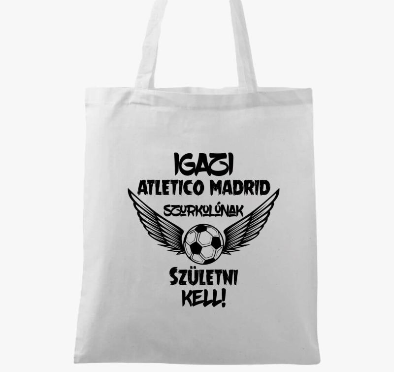 Atletico Madrid szurkoló vászontáska