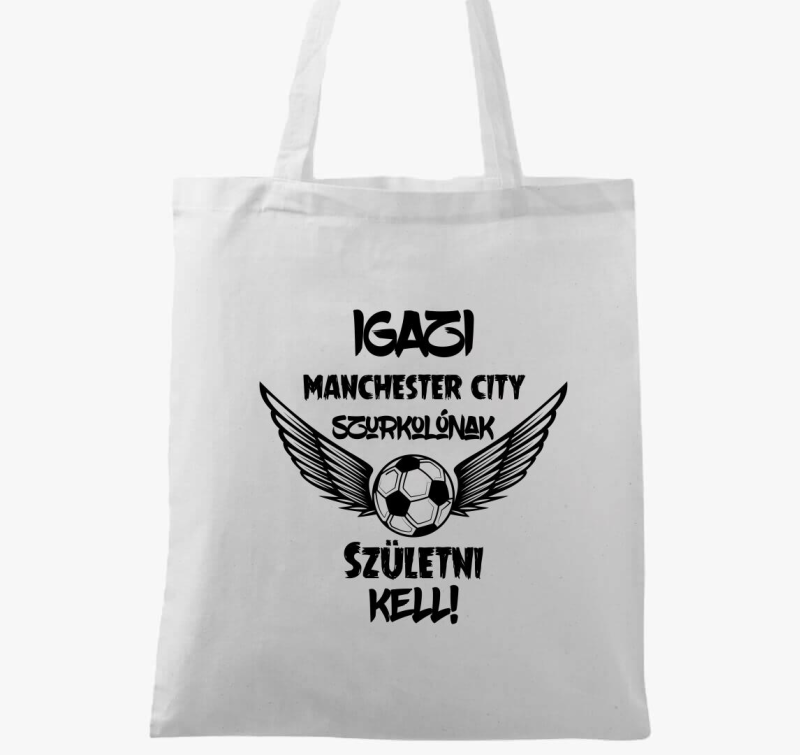 Manchester City szurkoló vászontáska