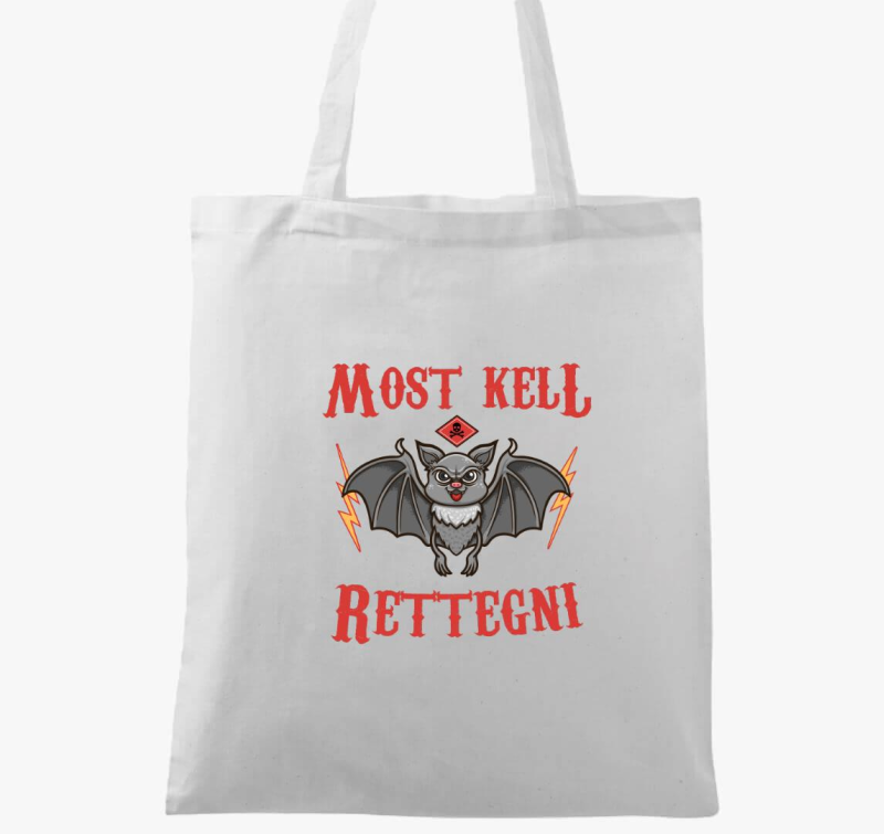 Most kell rettegni denevéres vászontáska