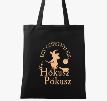 Csipetnyi hókusz pókusz stílusban vászontáska