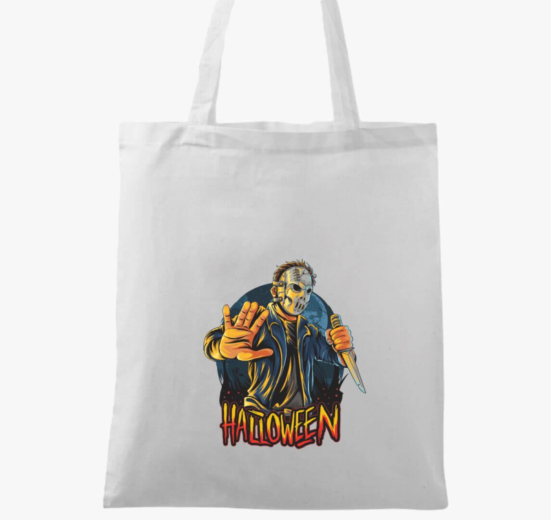 Halloweenes Jason vászontáska