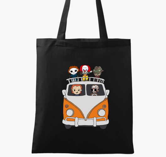 Halloweeni karakterek vászontá...