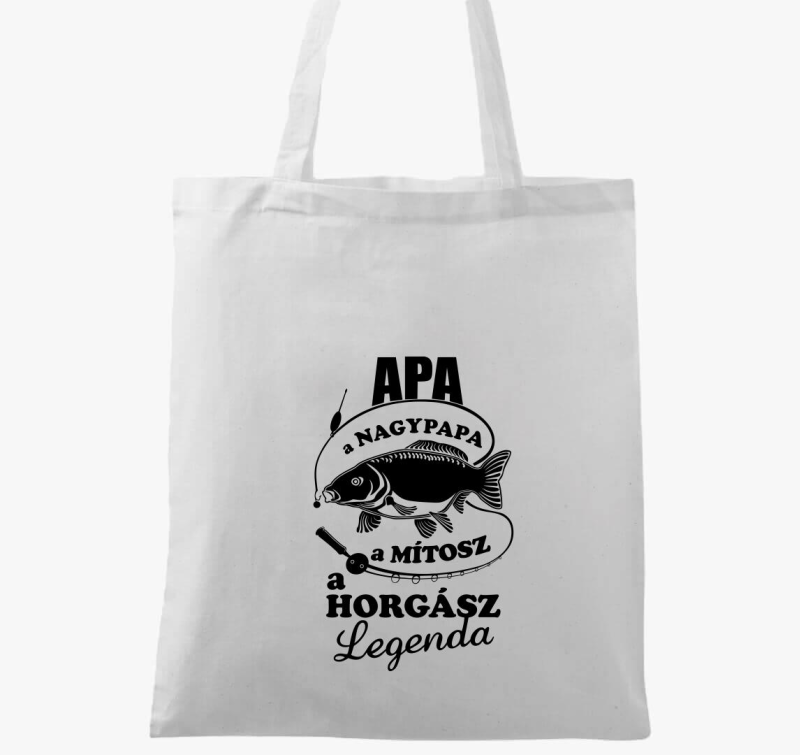 Nagypapa a horgász legenda vászontáska