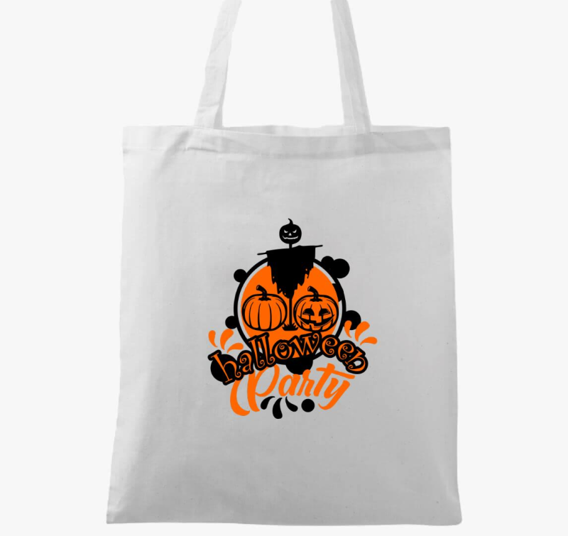 Halloween mintás vászontáska