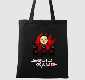 Squid Game poster style vászontáska