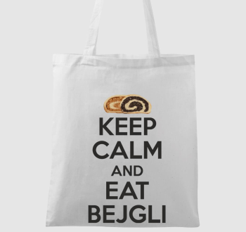 Keep calm and eat bejgli vászontáska