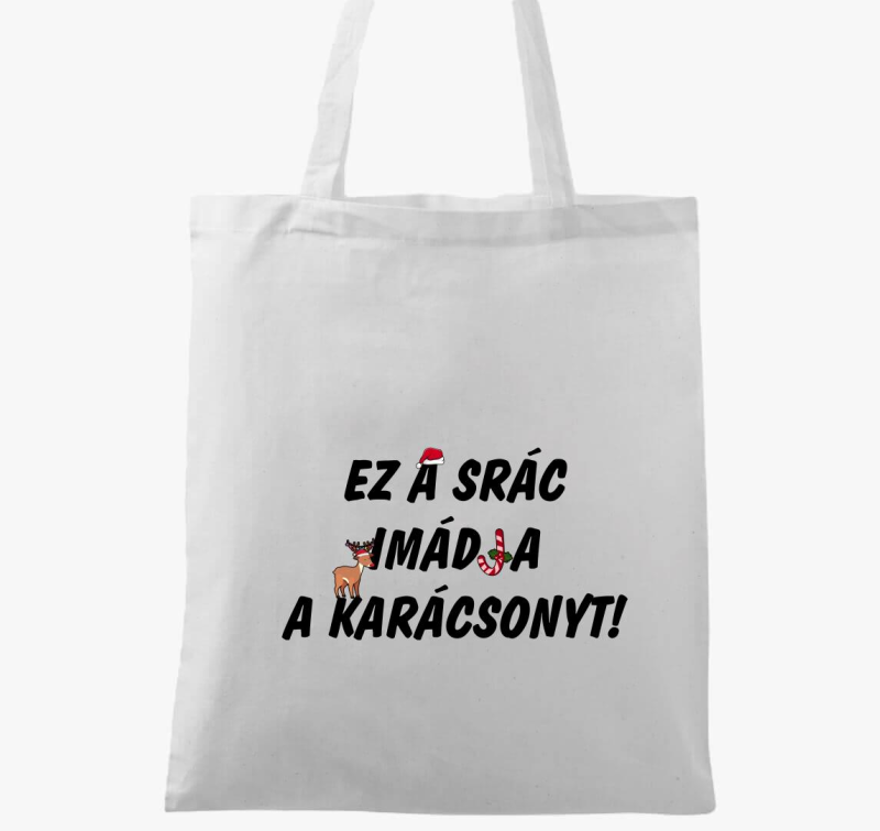 Ez a srác imádja a karácsonyt vászontáska