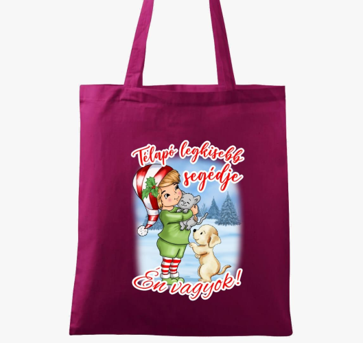 A télapó legkisebb segédje man...