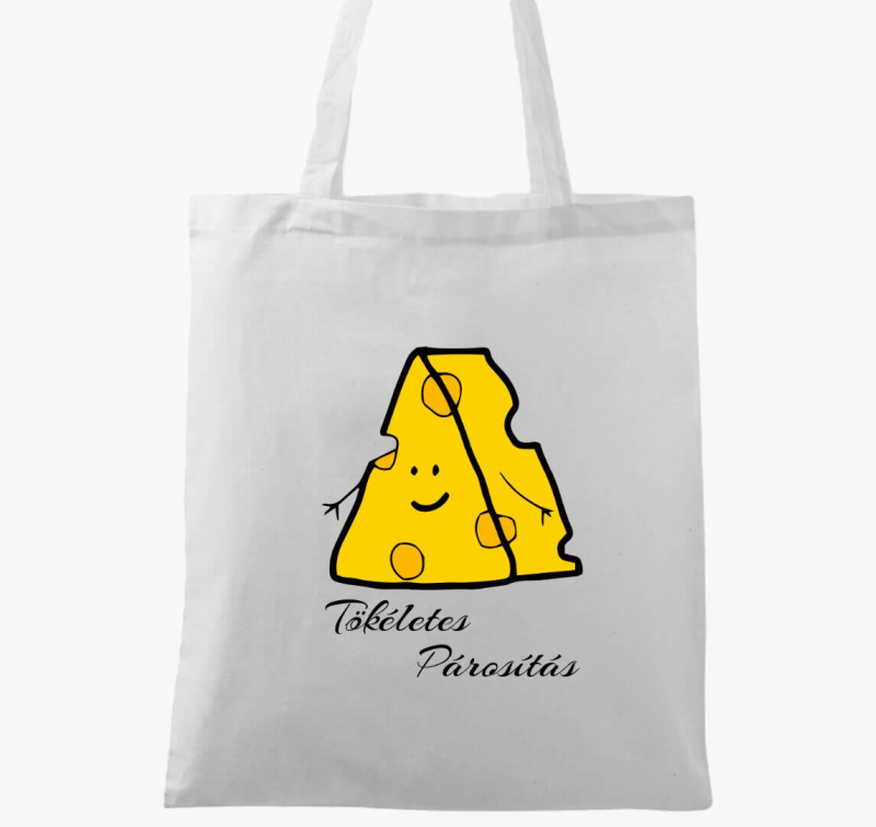 Tökéletes Párosítás - Sajt vászontáska