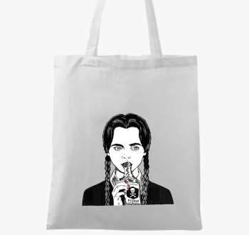 Mérget ivó Wednesday vászontáska