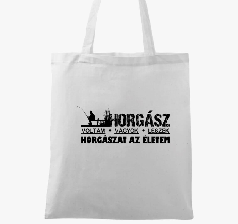 Horgász voltam vagyok leszek vászontáska