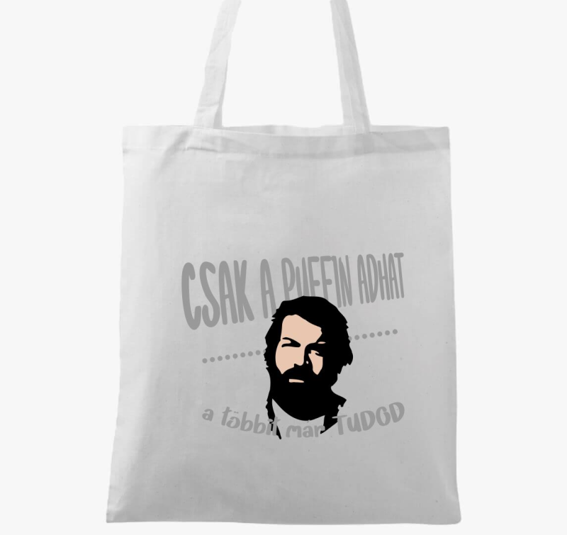 Bud Spencer puffin adhat vászontáska