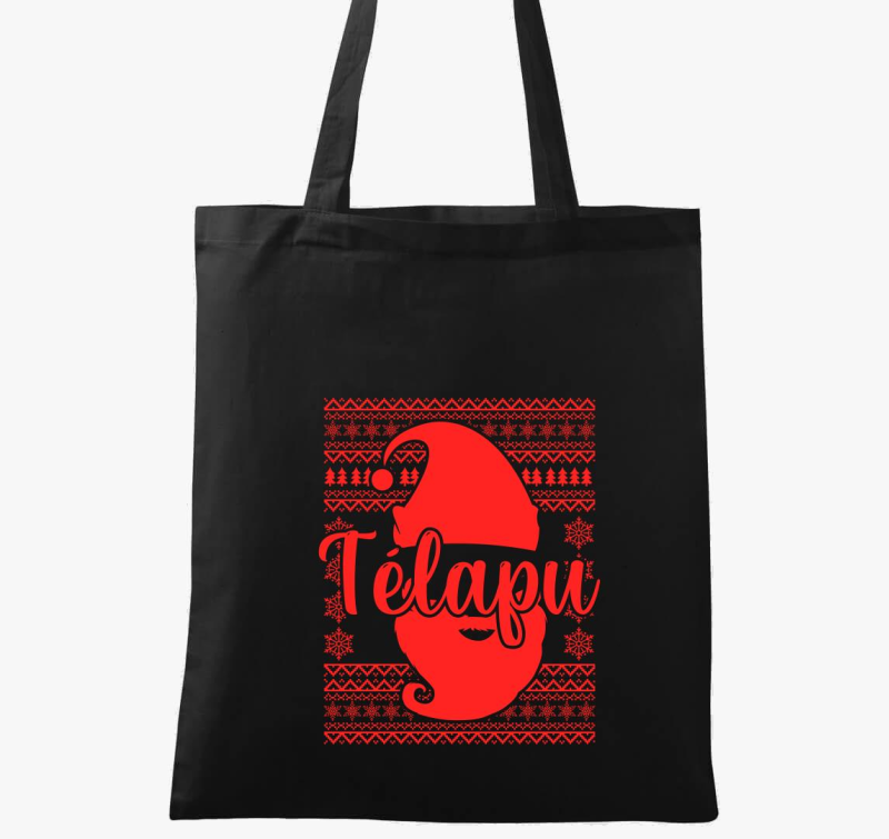 Télapu karácsonyi páros szett vászontáska