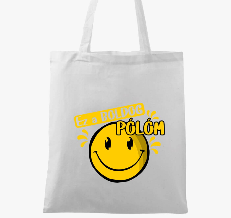 Boldog vászontáska