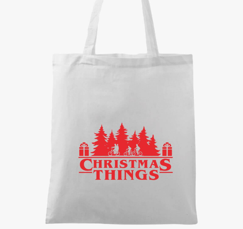 Christmas things Stranger Things vászontáska