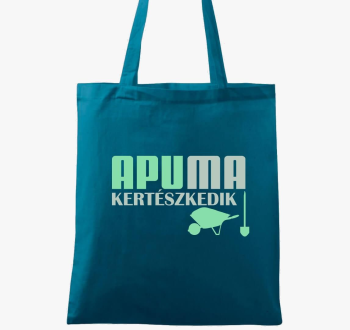 Apu ma kertészkedik vászontáska