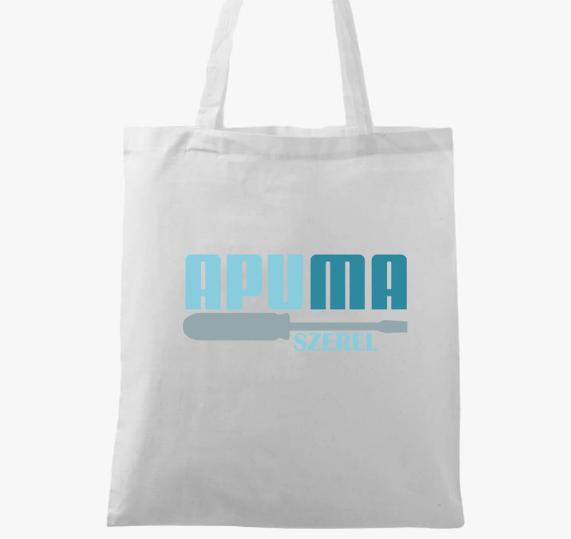Apu ma szerel vászontáska