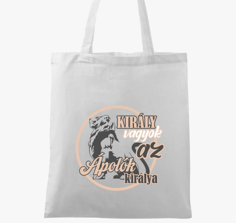 Király vagyok ápolós vászontáska