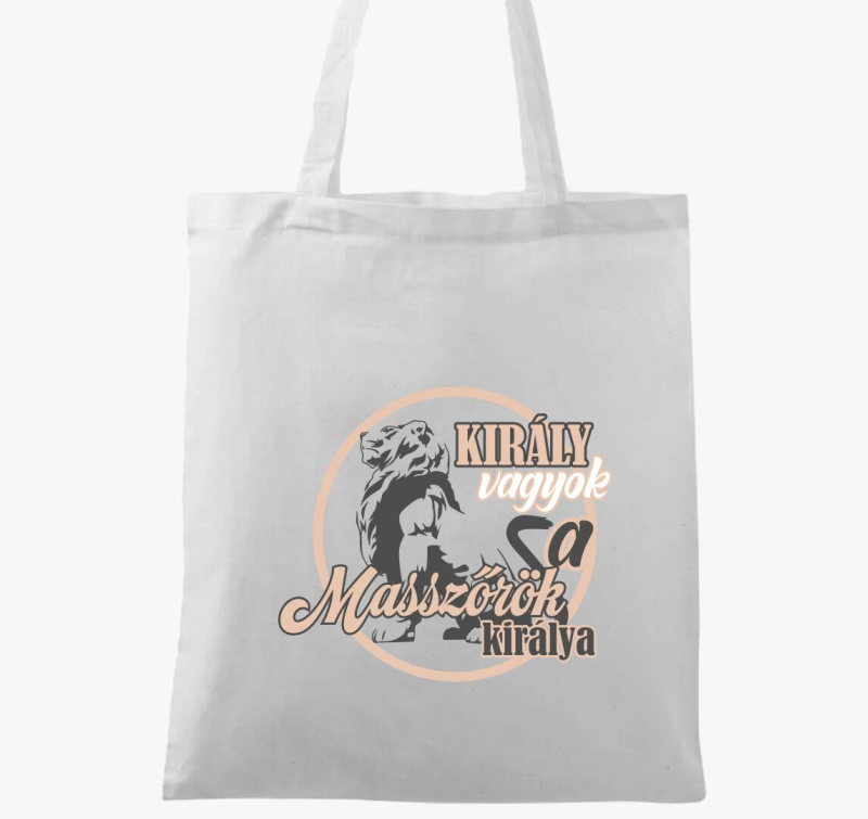 Király vagyok masszőr vászontáska