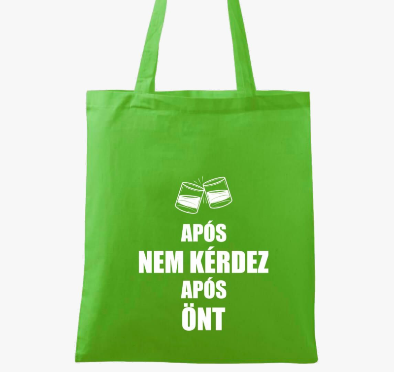 Após nem kérdez após önt vászontáska