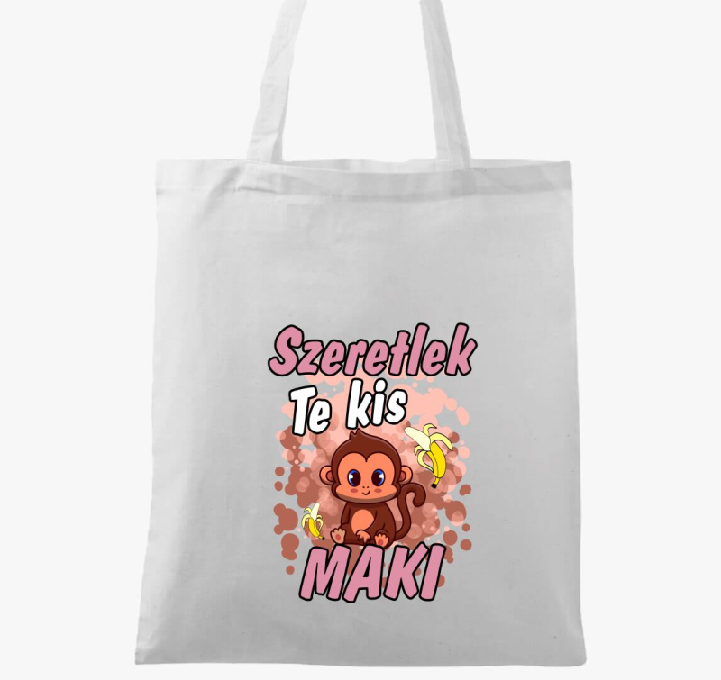 Szeretlek te kis Maki páros lány vászontáska