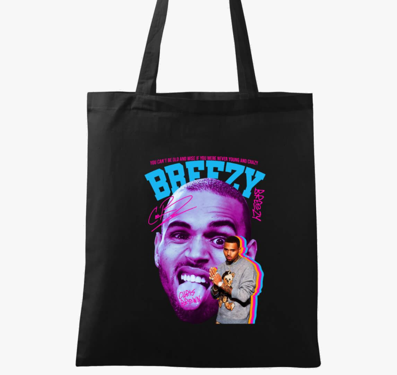 Chris Brown vászontáska