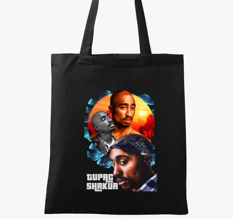 Tupac naplemente vászontáska