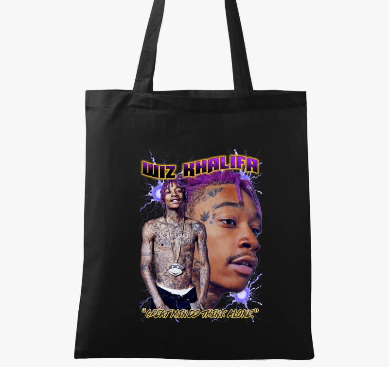 Wiz Khalifa arcképes vászontáska