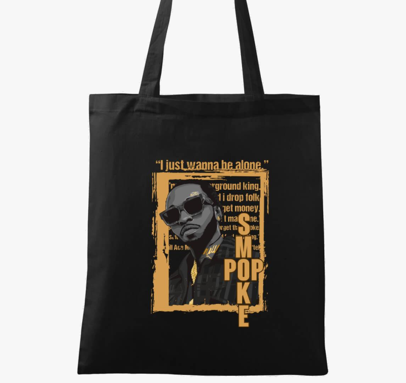 Pop Smoke rapper vászontáska