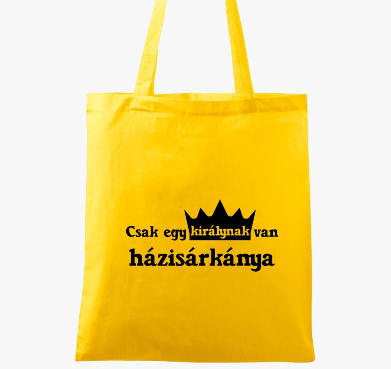 Csak egy királynak van házisárkánya páros vászontáska