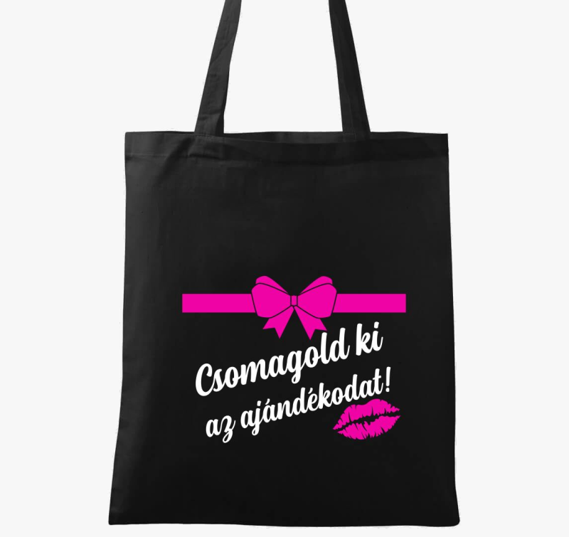 Csomagold ki az ajándékodat vászontáska