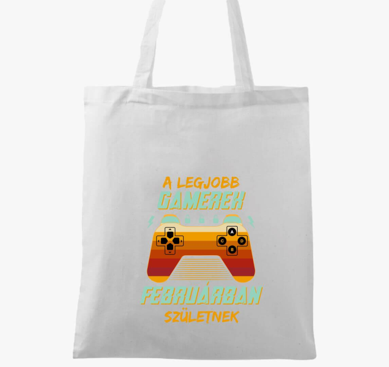 A legjobb gamerek februárban születnek vászontáska